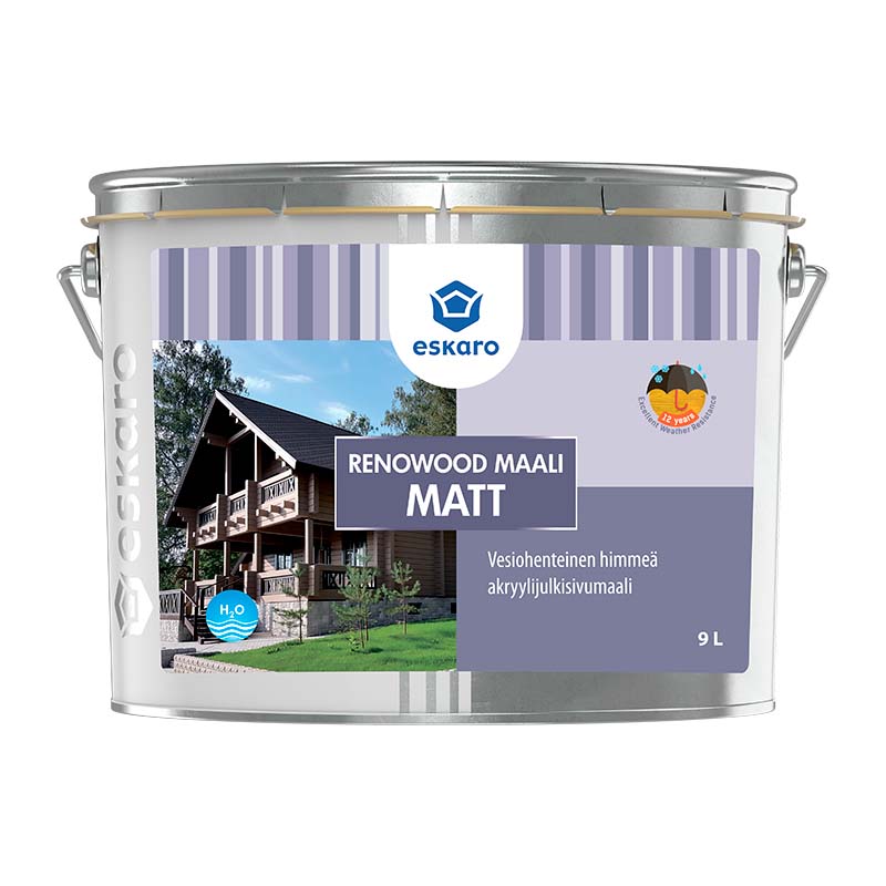 Финская матовая краска по дереву Renowood Maali Matt