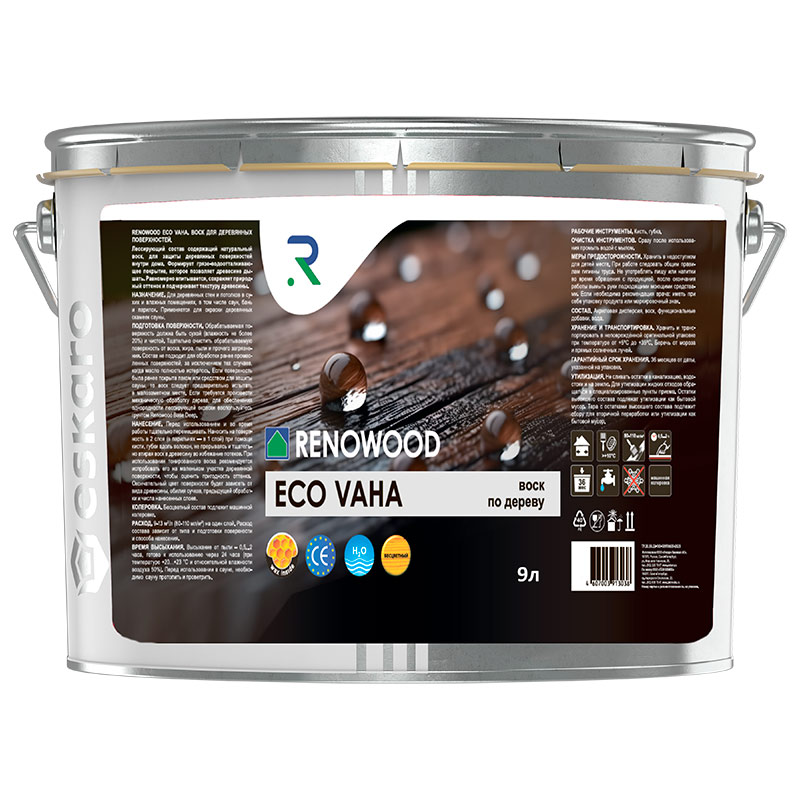 Интерьерный воск по дереву Renowood Eco Vaha