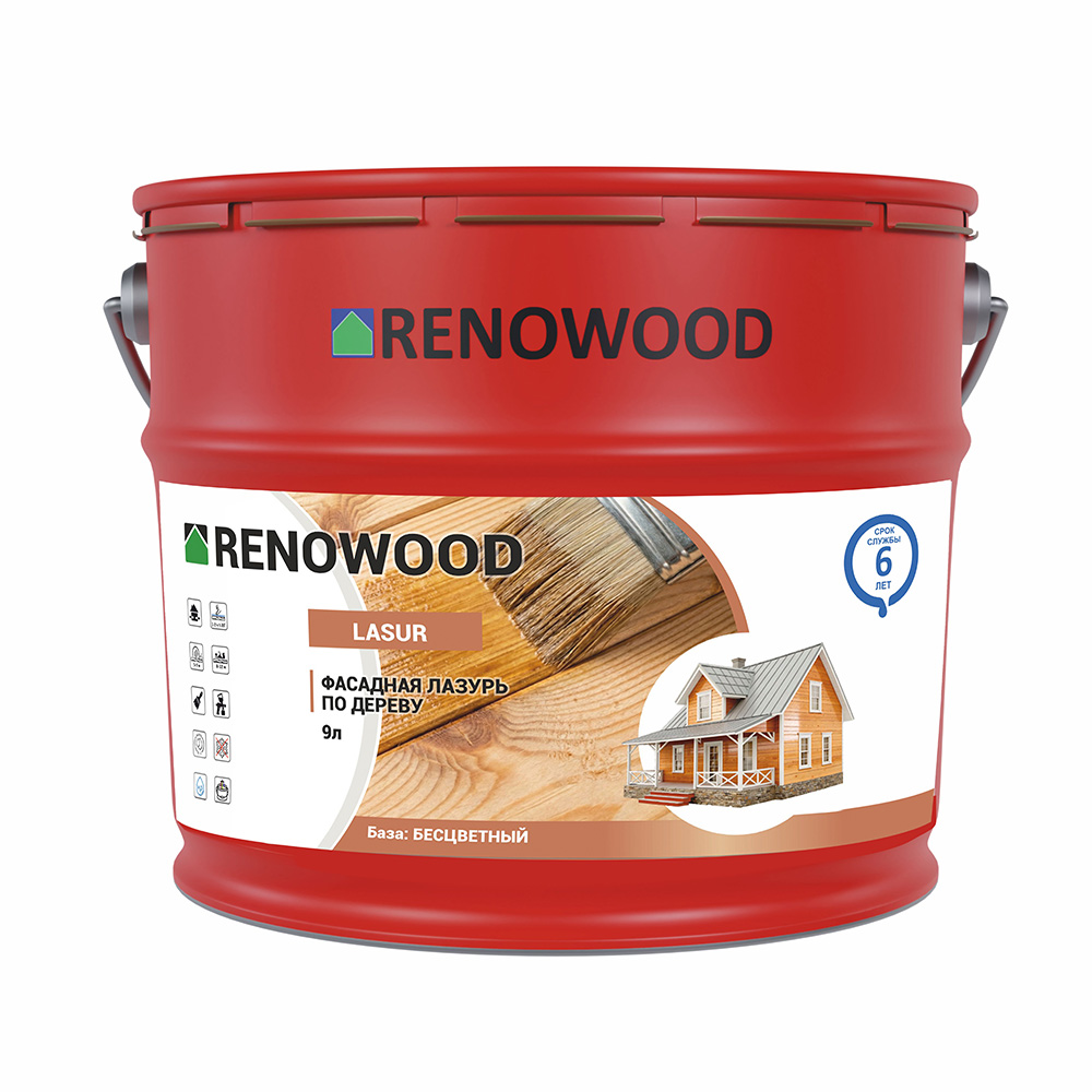 Проникающая лазурь Renowood Lasur